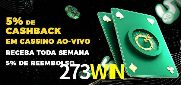 Promoções do cassino ao Vivo 273WIN